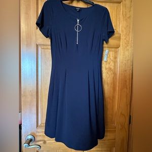 BNWT MSK Navy Blue Dress!